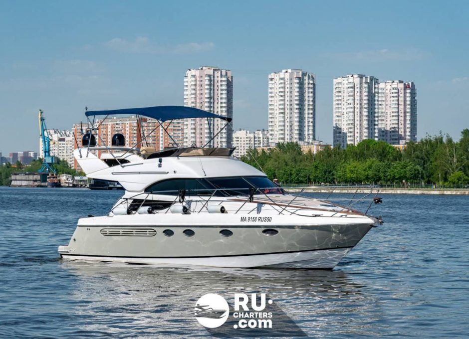 «fairline Phantom 40» Аренда яхты в Москве